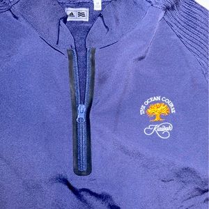 Adidas Golf 1/4 Zip Pullover The Ocean Course Kiawah Performance wear Men’s M